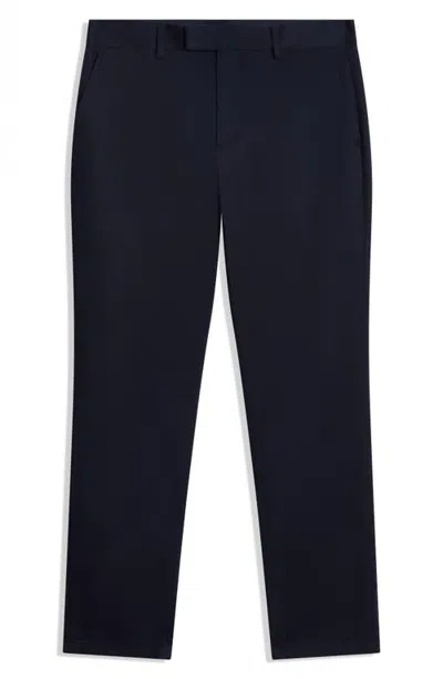 Ted Baker Howeton Stretch Cotton Trousers In Multi
