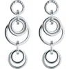 Ted Baker Huliet Linear Drop Earrings In Silver