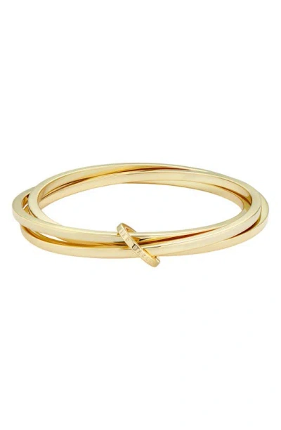 Ted Baker Huulia Bangle In Gold
