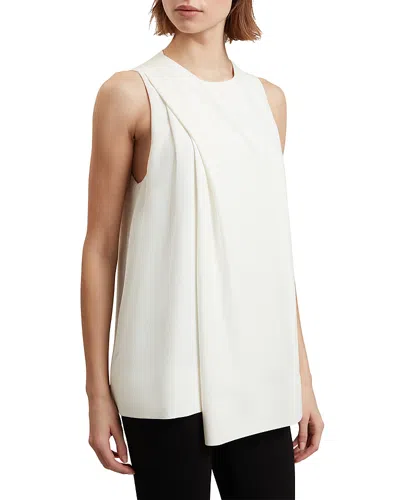 Ted Baker Icana Draped Sleeveless Top In Ivory
