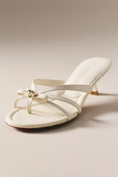 Ted Baker Iris Strappy Heeled Sandals In White