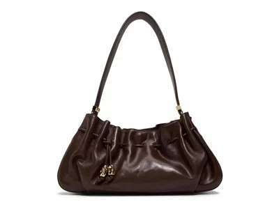 Ted Baker Ivy Leather Shoulder Bag In Brown
