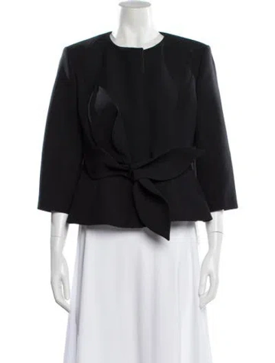 Pre-owned Ted Baker Jacket In Black