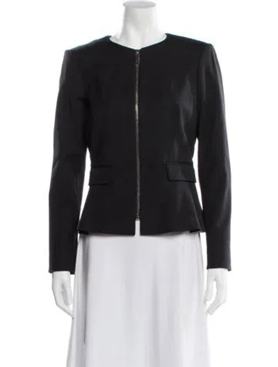 Pre-owned Ted Baker Jacket In Black