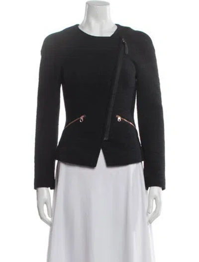 Pre-owned Ted Baker Jacket In Black