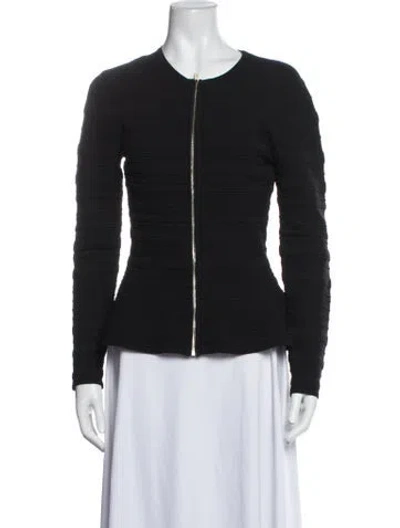 Pre-owned Ted Baker Jacket In Black