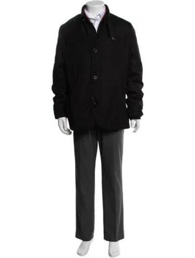Pre-owned Ted Baker Jacket In Black