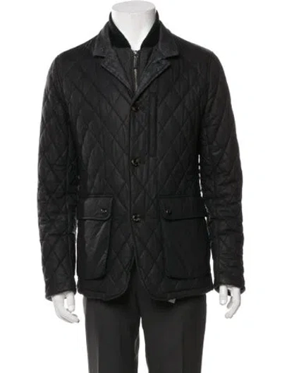 Pre-owned Ted Baker Jacket In Black