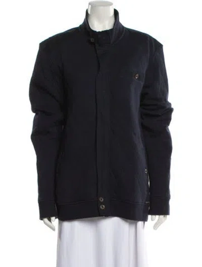 Pre-owned Ted Baker Jacket In Blue