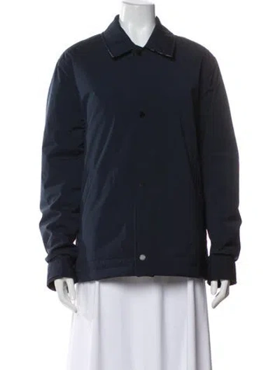 Pre-owned Ted Baker Jacket In Blue