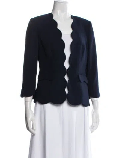 Pre-owned Ted Baker Jacket In Blue