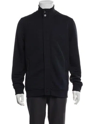 Pre-owned Ted Baker Jacket In Blue