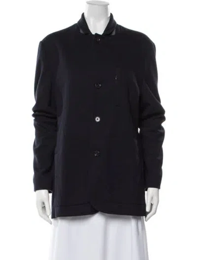Pre-owned Ted Baker Jacket In Blue
