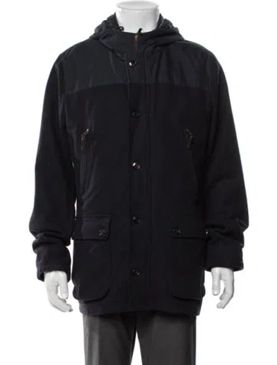 Pre-owned Ted Baker Jacket In Blue
