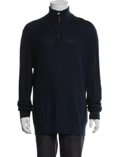 Pre-owned Ted Baker Jacket In Blue
