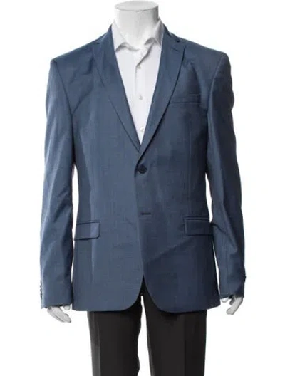 Pre-owned Ted Baker Jacket In Blue