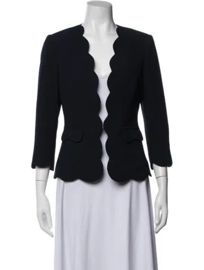 Pre-owned Ted Baker Jacket In Blue
