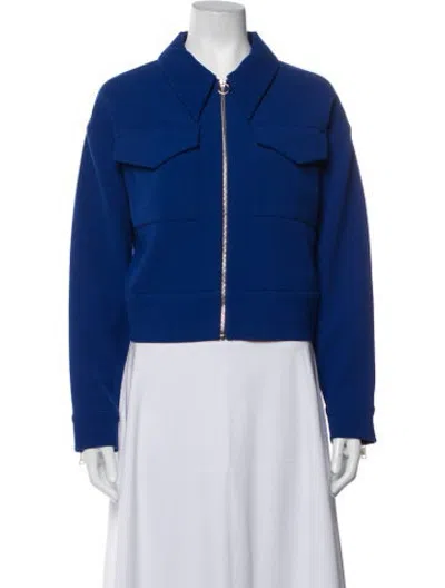 Pre-owned Ted Baker Jacket In Blue
