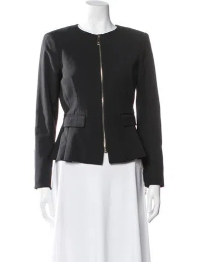 Pre-owned Ted Baker Jacket In Gray