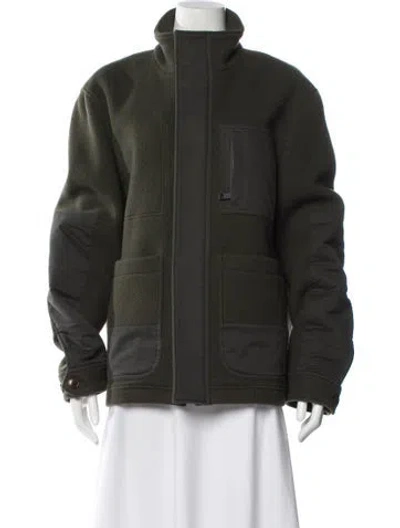 Pre-owned Ted Baker Jacket In Green