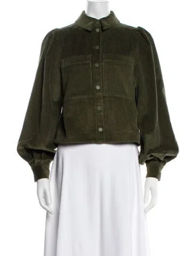Pre-owned Ted Baker Jacket In Green