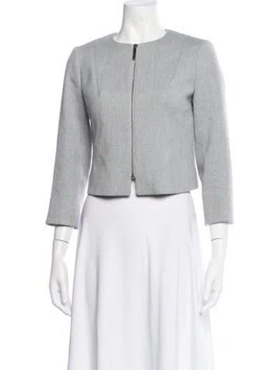 Pre-owned Ted Baker Jacket In Grey