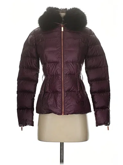 Pre-owned Ted Baker Jacket In Purple