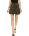 Ted Baker Jacquard Mini Skirt In Green