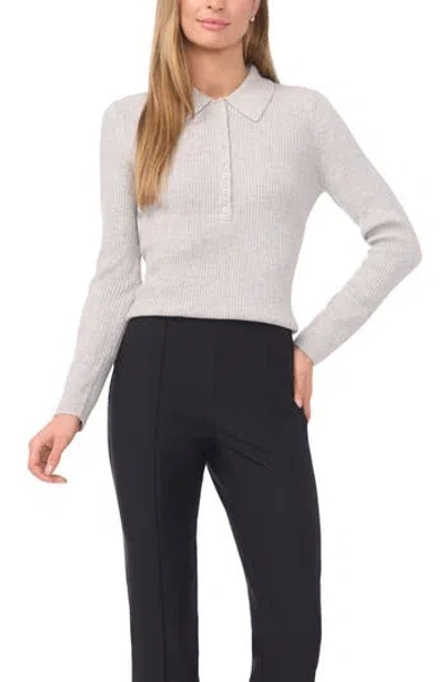 Ted Baker Jalia Rib Polo Sweater In White