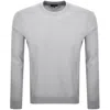 Ted Baker Jamals Herringbone Sweatshirt Grey