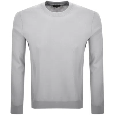 Ted Baker Jamals Herringbone Sweatshirt Grey