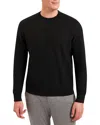 Ted Baker Jamals Textured Crewneck Sweater In Black