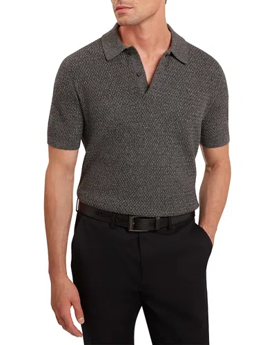 TED BAKER JANKO TEXTURED KNIT POLO