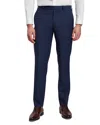 Ted Baker Jefferson Check Classic Wool Modern Fit Suit Pants In Blue
