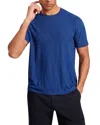 Ted Baker Jessper Jacquard Leaf Print Tee In Blue