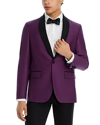 Ted Baker Josh Modern Fit Tuxedo Jacket In Purple