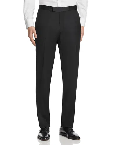 Ted Baker Josh Wool Slim Fit Tuxedo Pants - Exclusive In Black