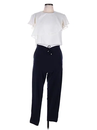 Pre-owned Ted Baker Jumpsuit In White