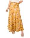 Ted Baker Kassina Maxi Skirt In Orange