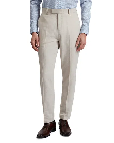 Ted Baker Kenleyt Stretch Regular Fit Trousers In Neutral