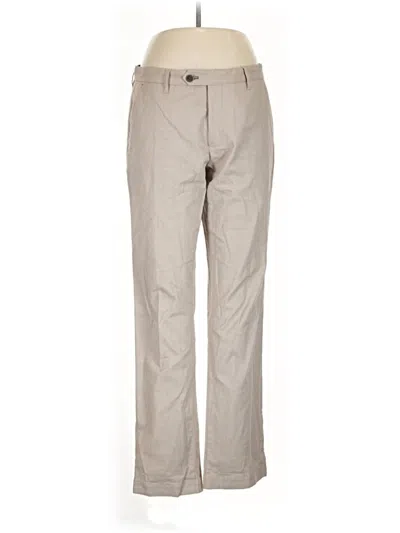 Pre-owned Ted Baker Khaki Pant In Tan