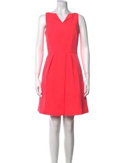 Pre-owned Ted Baker Knee-length Dress In Pink