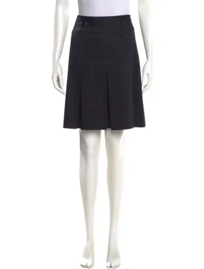 Pre-owned Ted Baker Knee-length Skirt In Black