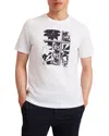 Ted Baker Koney Floral Box Print Cotton Tee In White