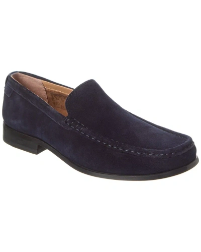 Ted Baker Labis Suede Penny Loafer In Blue