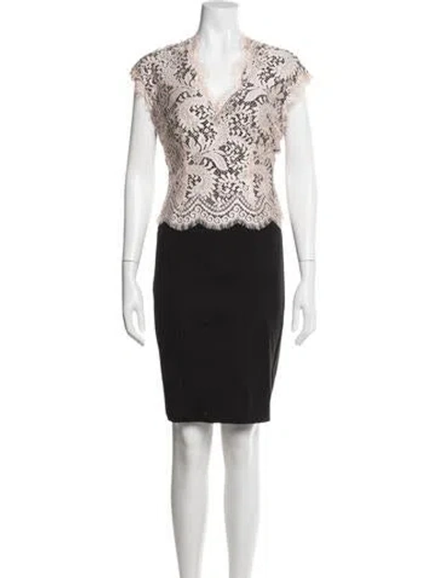 Pre-owned Ted Baker Lace Pattern Knee-length Dress W/ Tags