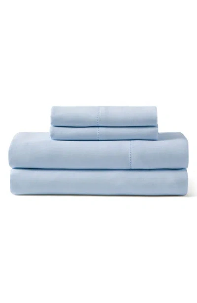 Ted Baker Ladder Stitch 300 Thread Count Sheet Set In Blue