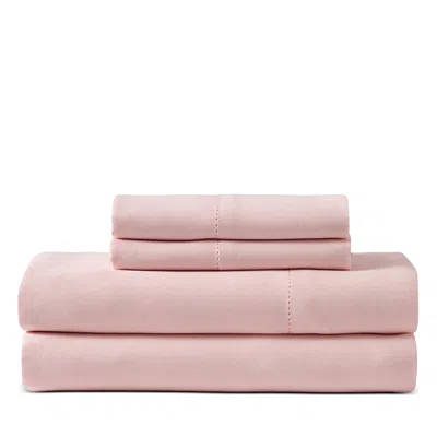 Ted Baker Ladder Stitch 300 Thread Count Sheet Set, Queen In Pink