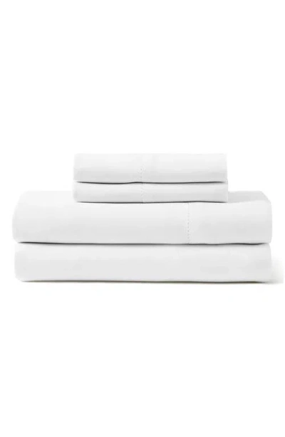 Ted Baker Ladder Stitch 300 Thread Count Sheet Set In White