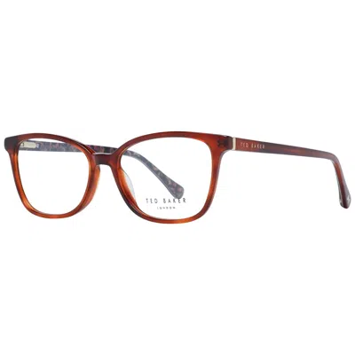 Ted Baker Ladies' Spectacle Frame  Tb9154 53107 Gbby2 In Brown